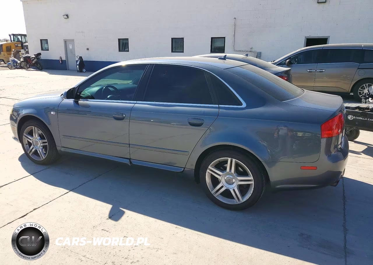 2008 Audi A4 2.0T Quattro VIN:WAUDF78E98A019870 - 2