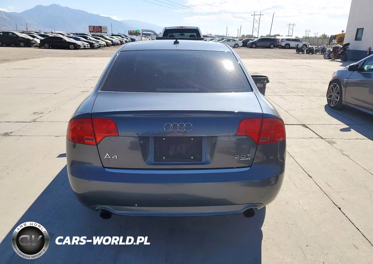 2008 Audi A4 2.0T Quattro VIN:WAUDF78E98A019870 - 6