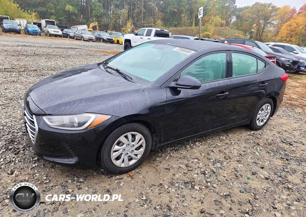 2017 Hyundai Elantra Se VIN:5NPD74LF4HH079921 - 1