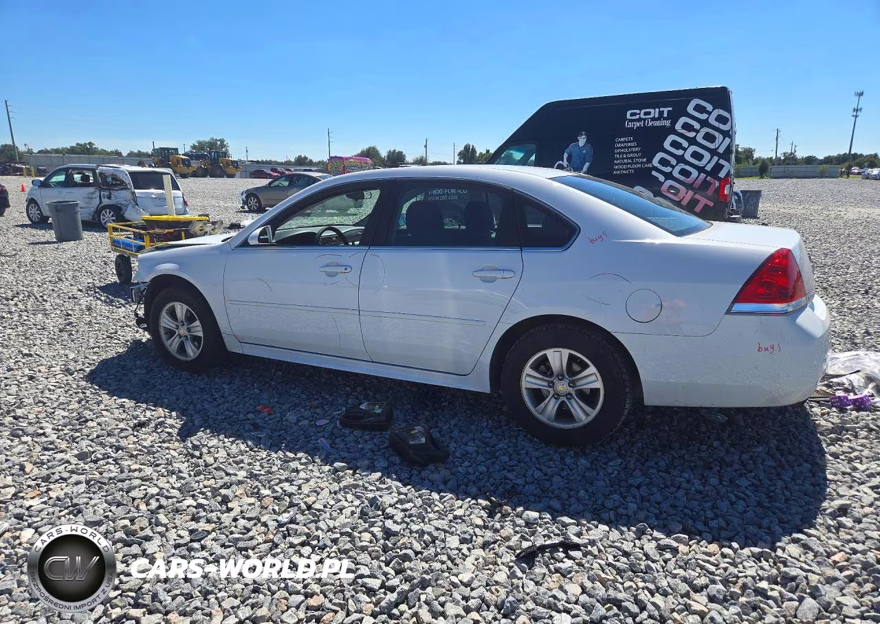 2012 Chevrolet Impala Ls VIN:2G1WF5E39C1169377 - 2