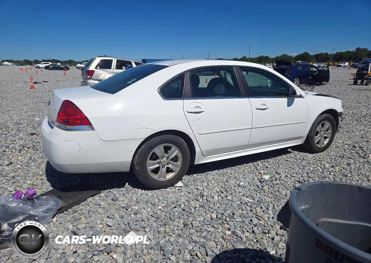 2012 Chevrolet Impala Ls VIN:2G1WF5E39C1169377 - 3