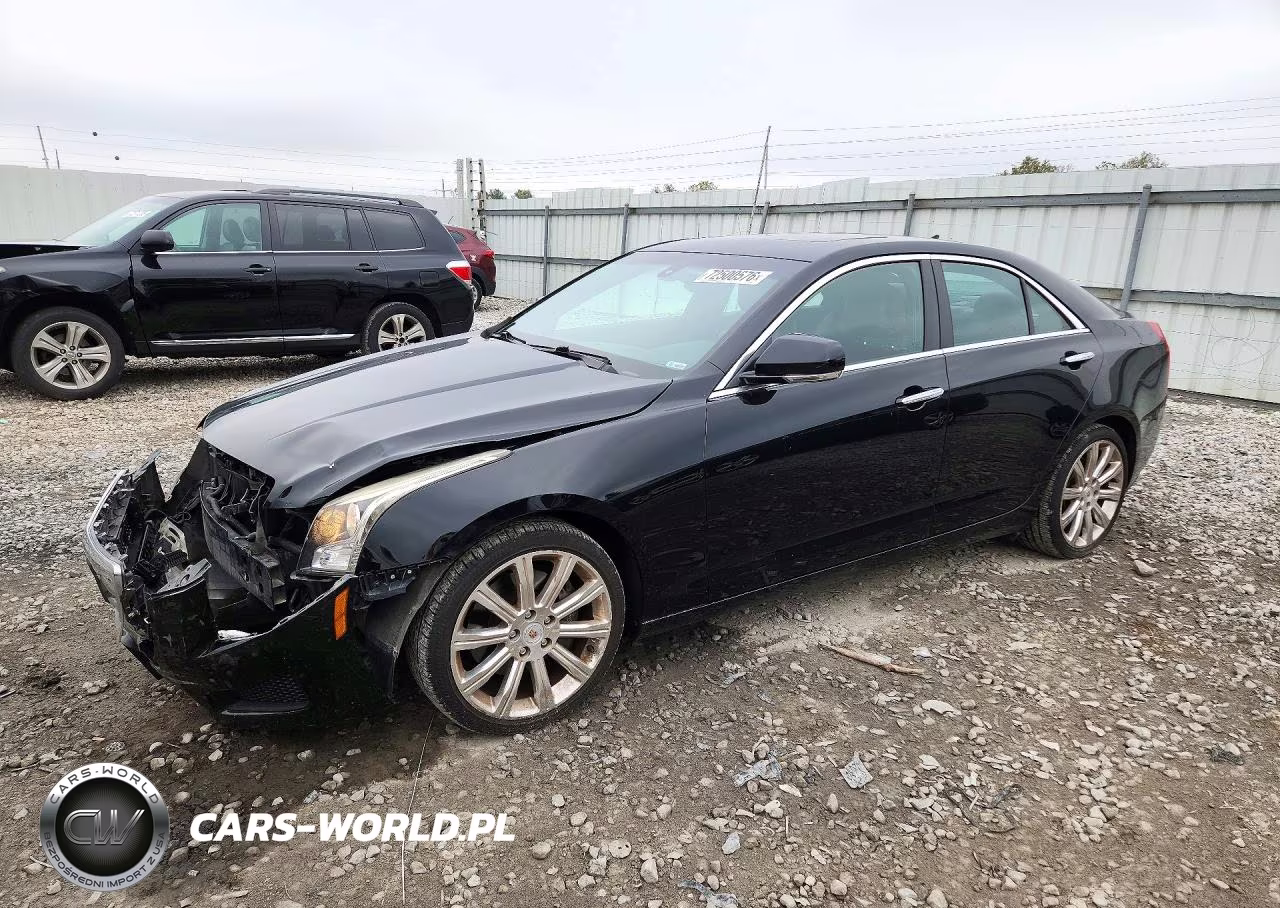 2013 Cadillac Ats Luxury VIN:1G6AH5R32D0113075 - 1