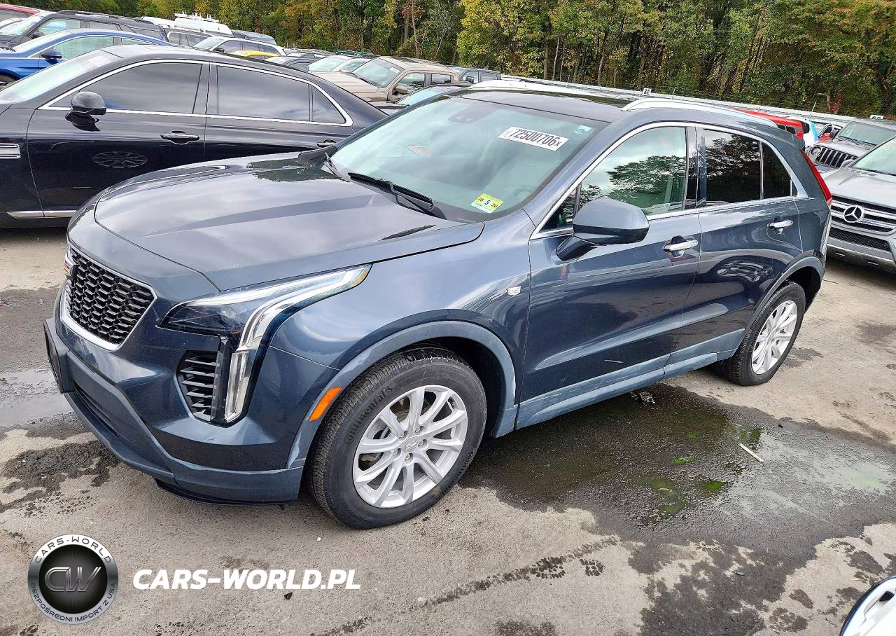 2021 Cadillac Xt4 Luxury VIN:1GYFZBR46MF039772 - 1