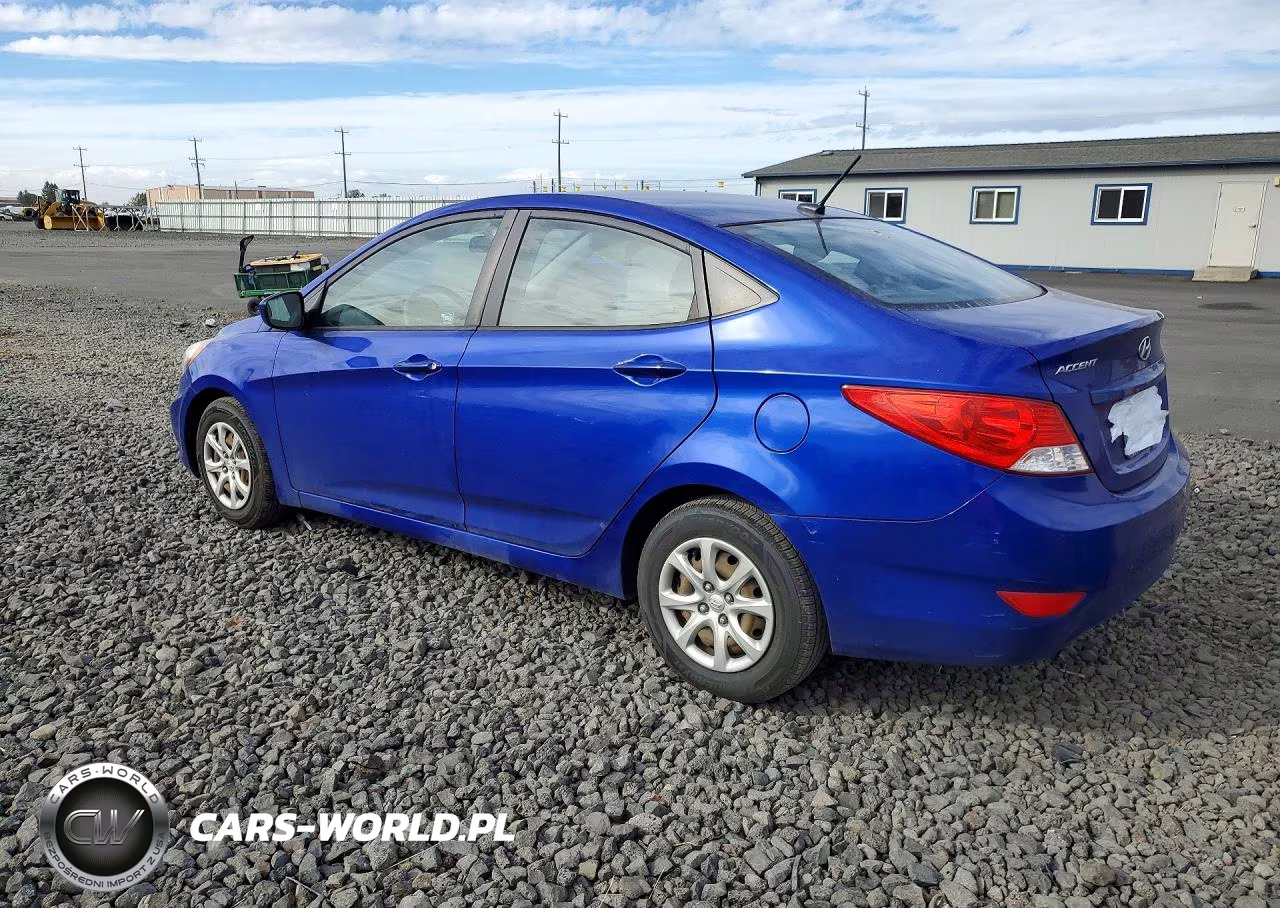 2013 Hyundai Accent Gls VIN:KMHCT4AE4DU446524 - 2