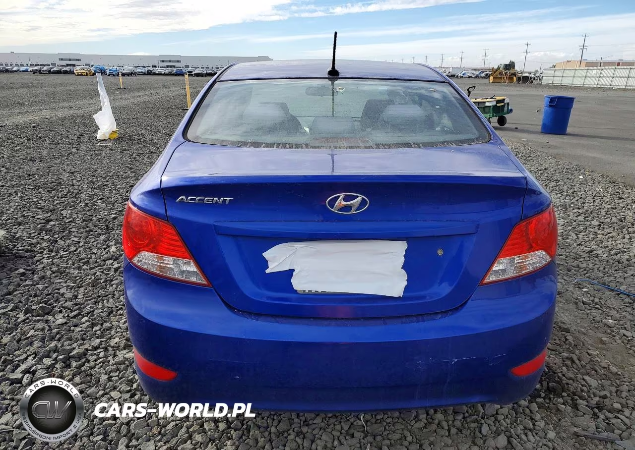 2013 Hyundai Accent Gls VIN:KMHCT4AE4DU446524 - 6