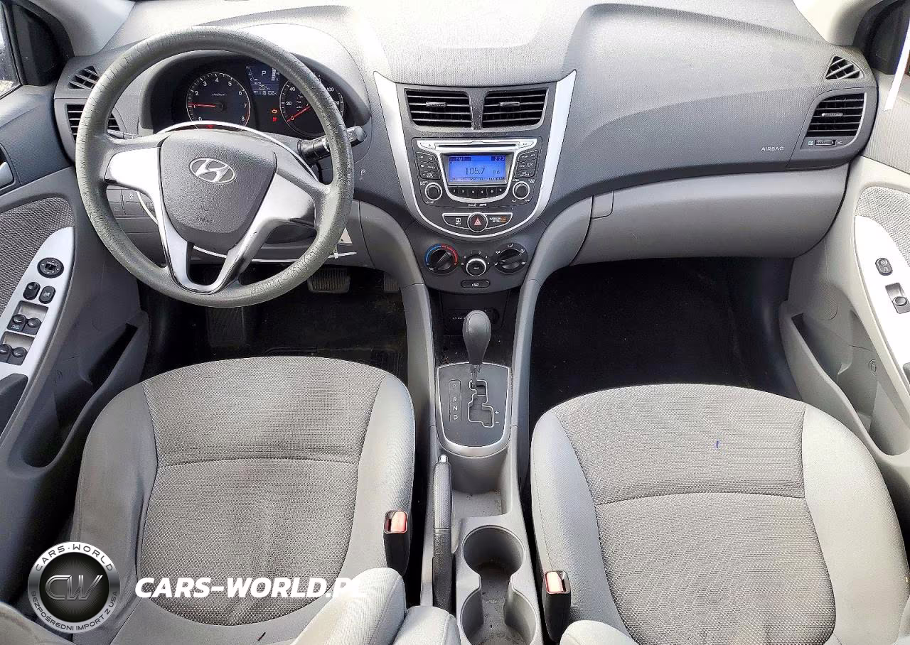 2013 Hyundai Accent Gls VIN:KMHCT4AE4DU446524 - 8