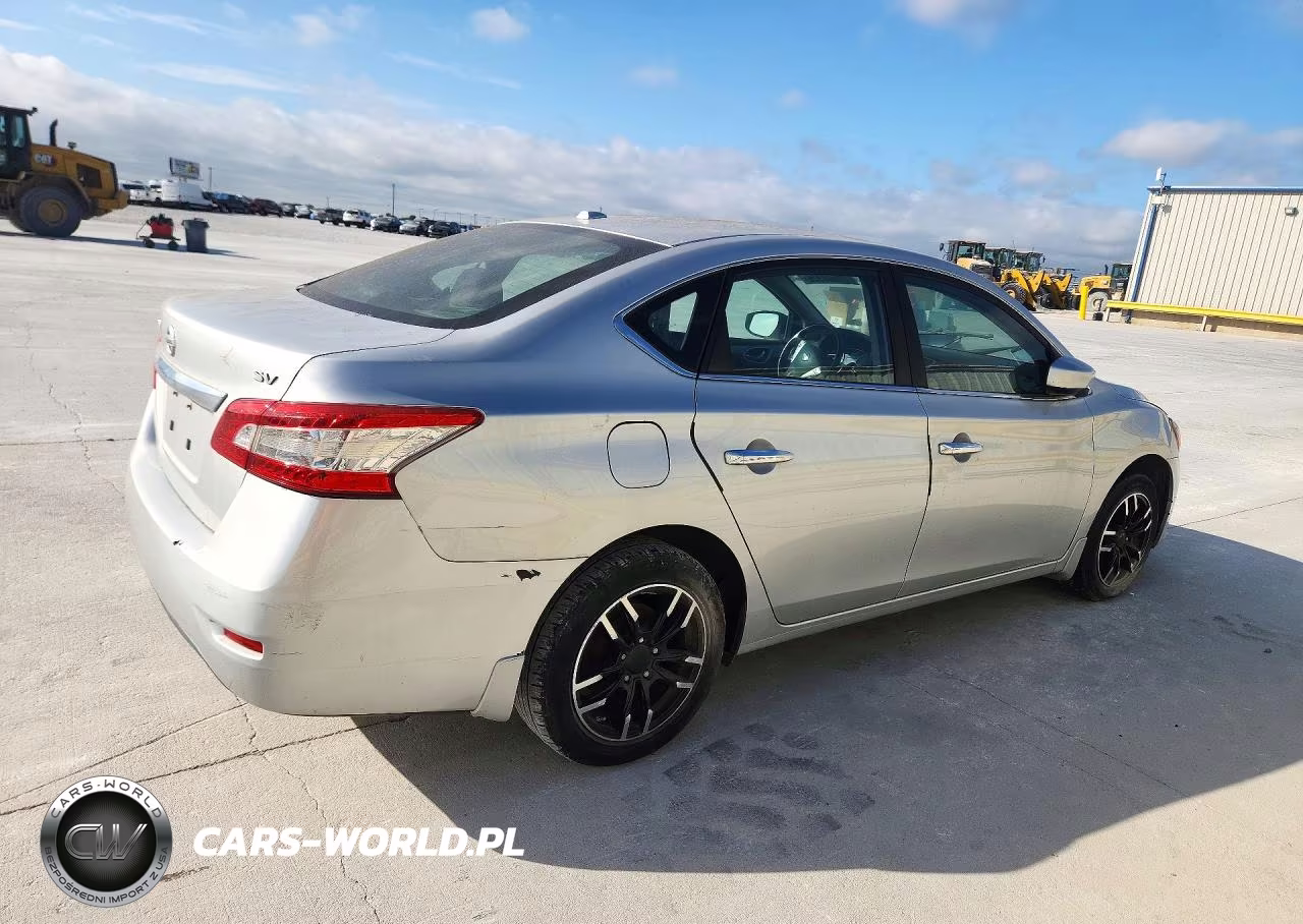 2015 Nissan Sentra Sv VIN:3N1AB7AP8FY250476 - 3
