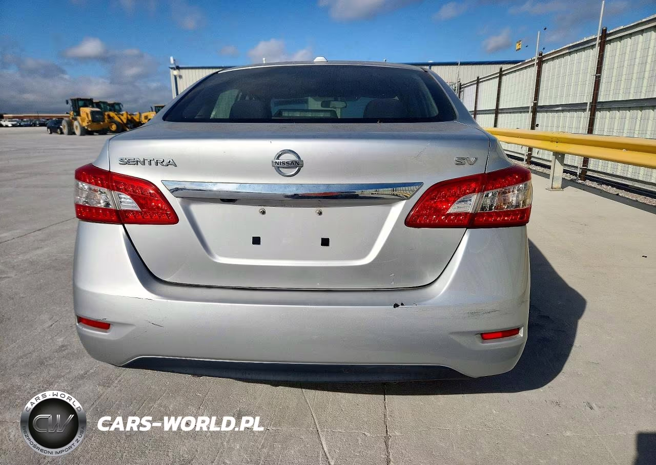 2015 Nissan Sentra Sv VIN:3N1AB7AP8FY250476 - 6