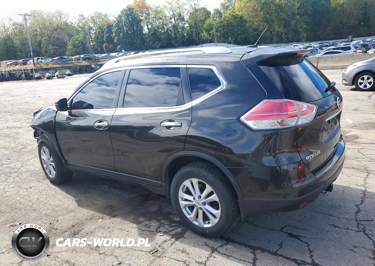 2016 Nissan Rogue Sv VIN:KNMAT2MV1GP710247 - 2