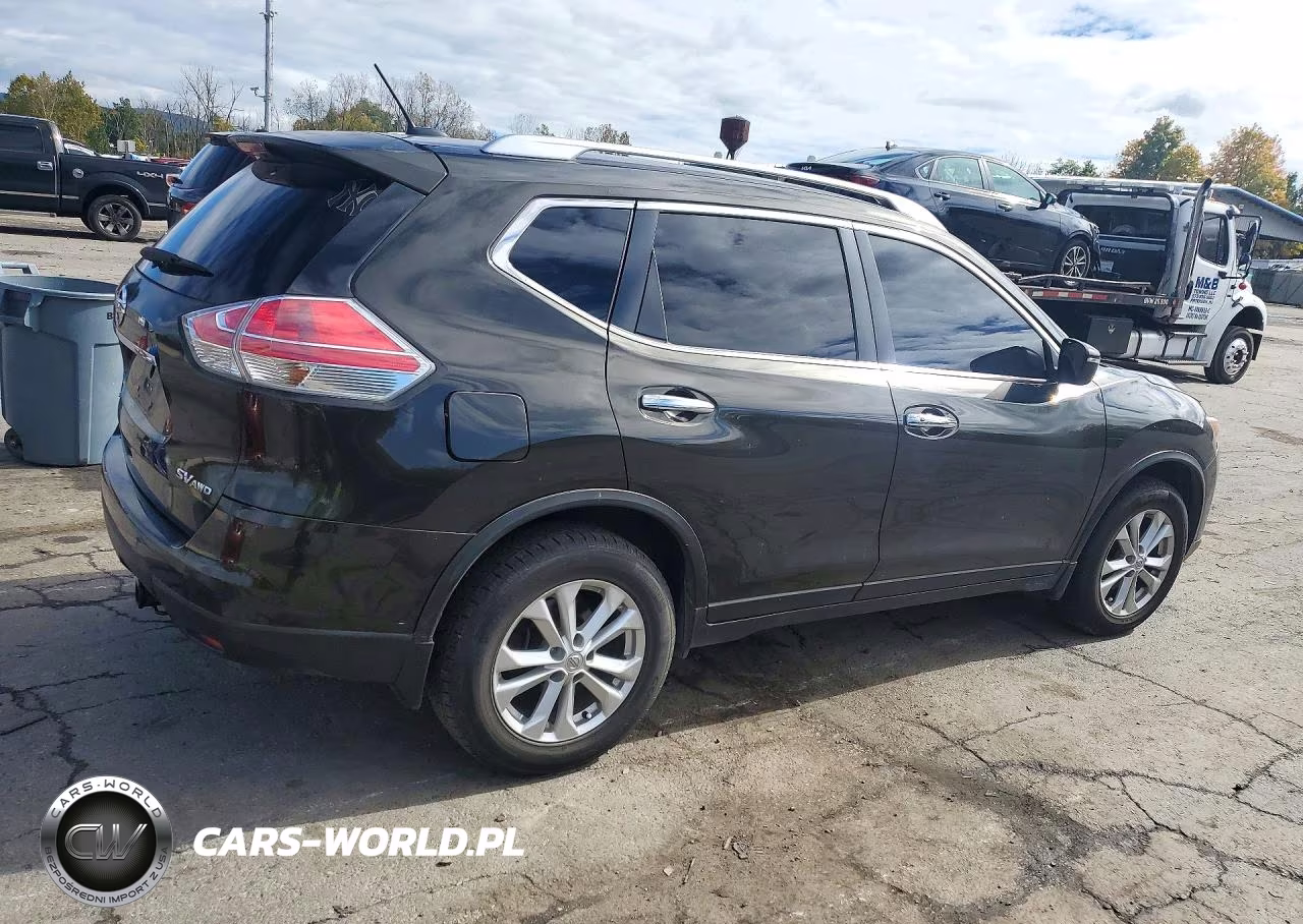 2016 Nissan Rogue Sv VIN:KNMAT2MV1GP710247 - 3
