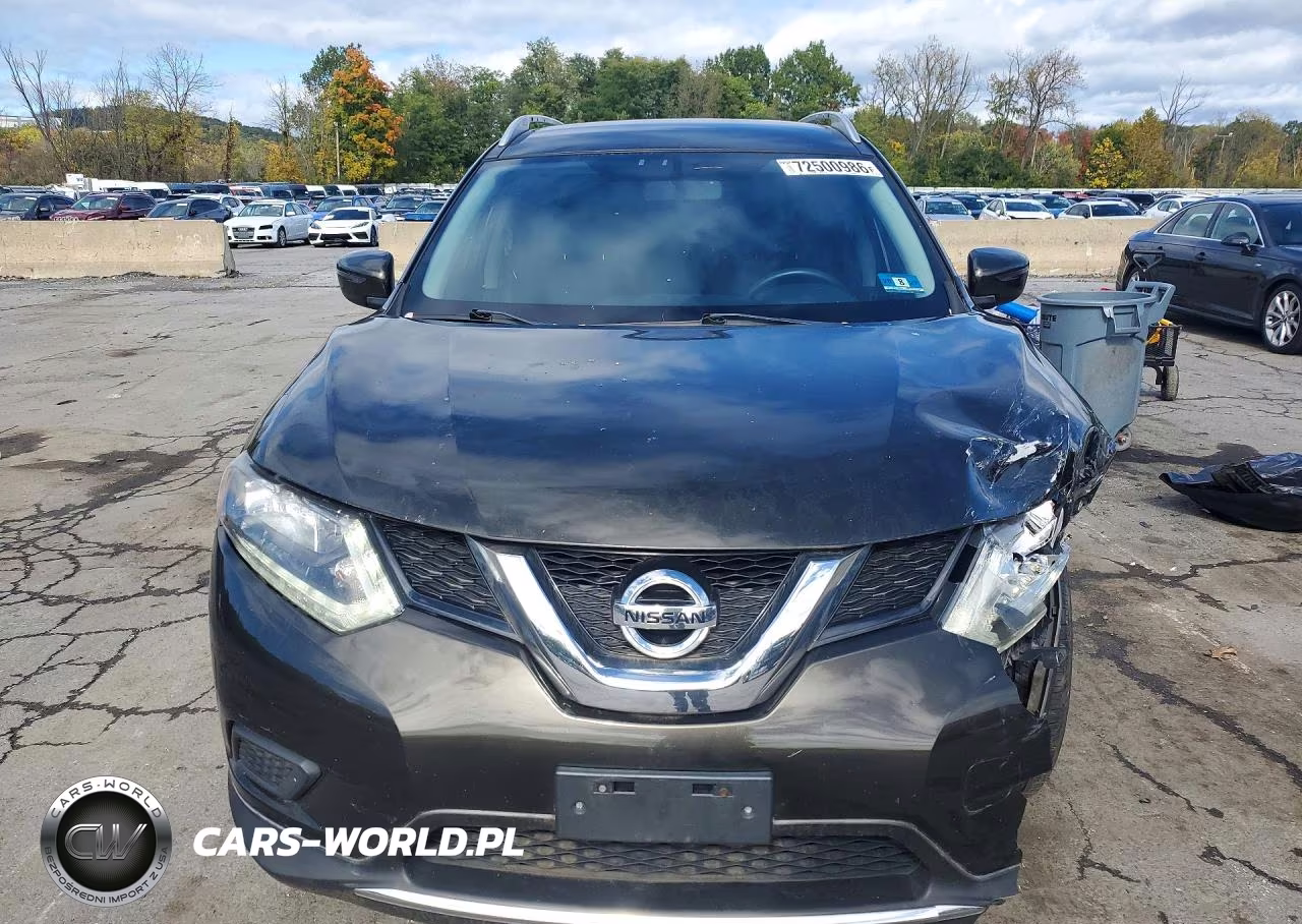 2016 Nissan Rogue Sv VIN:KNMAT2MV1GP710247 - 5