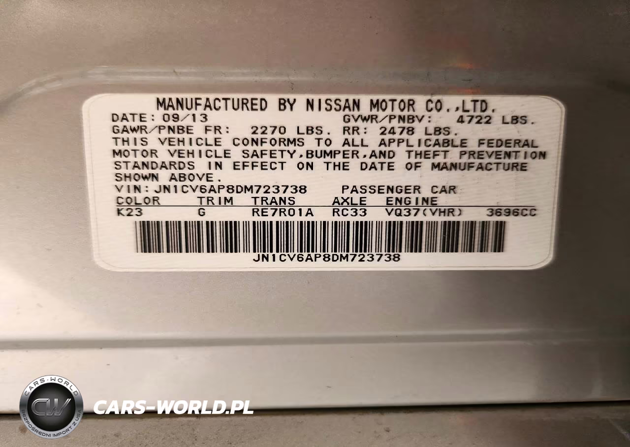 2013 Infiniti G37 Sedan Journey VIN:JN1CV6AP8DM723738 - 12