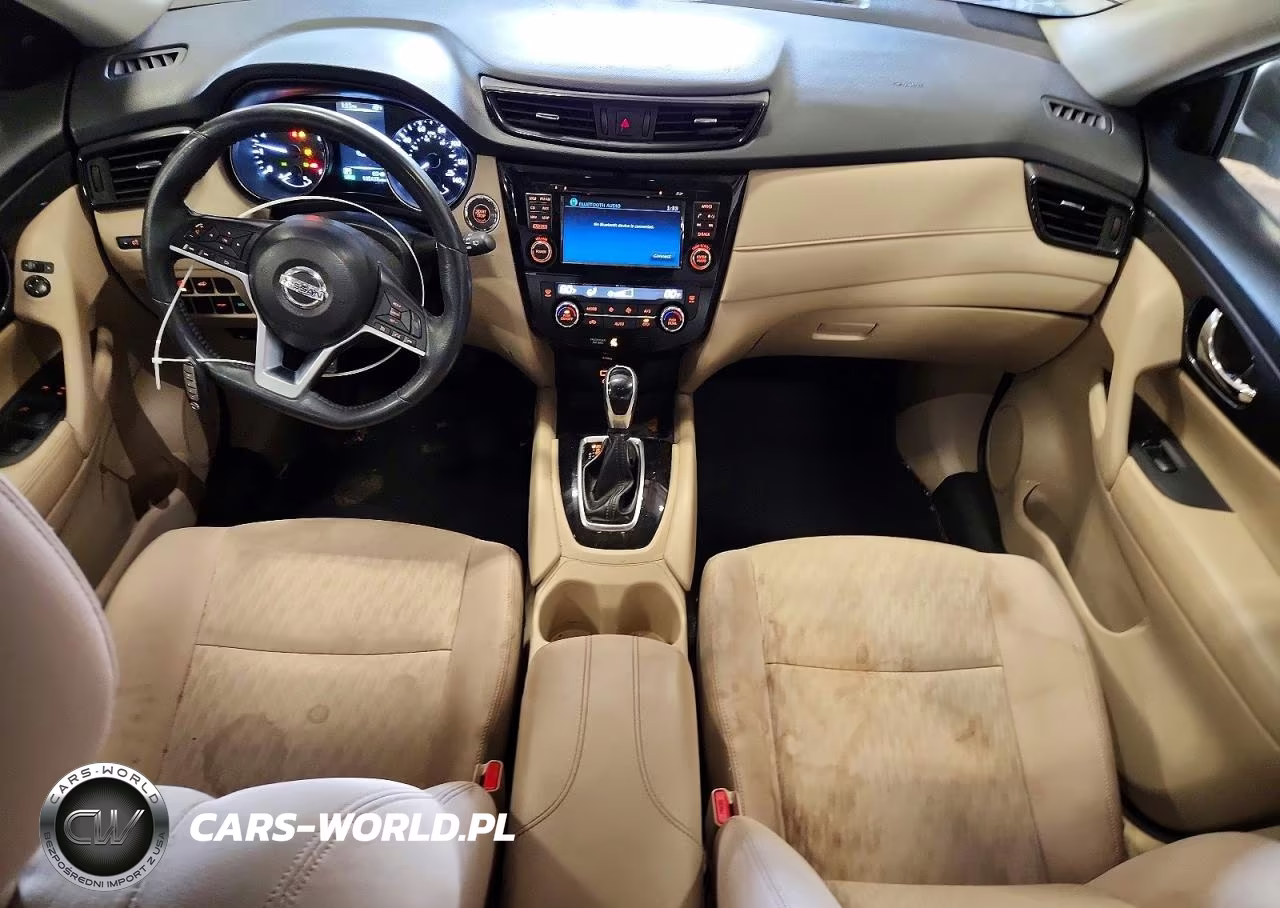 2017 Nissan Rogue Sv VIN:KNMAT2MT6HP600455 - 8