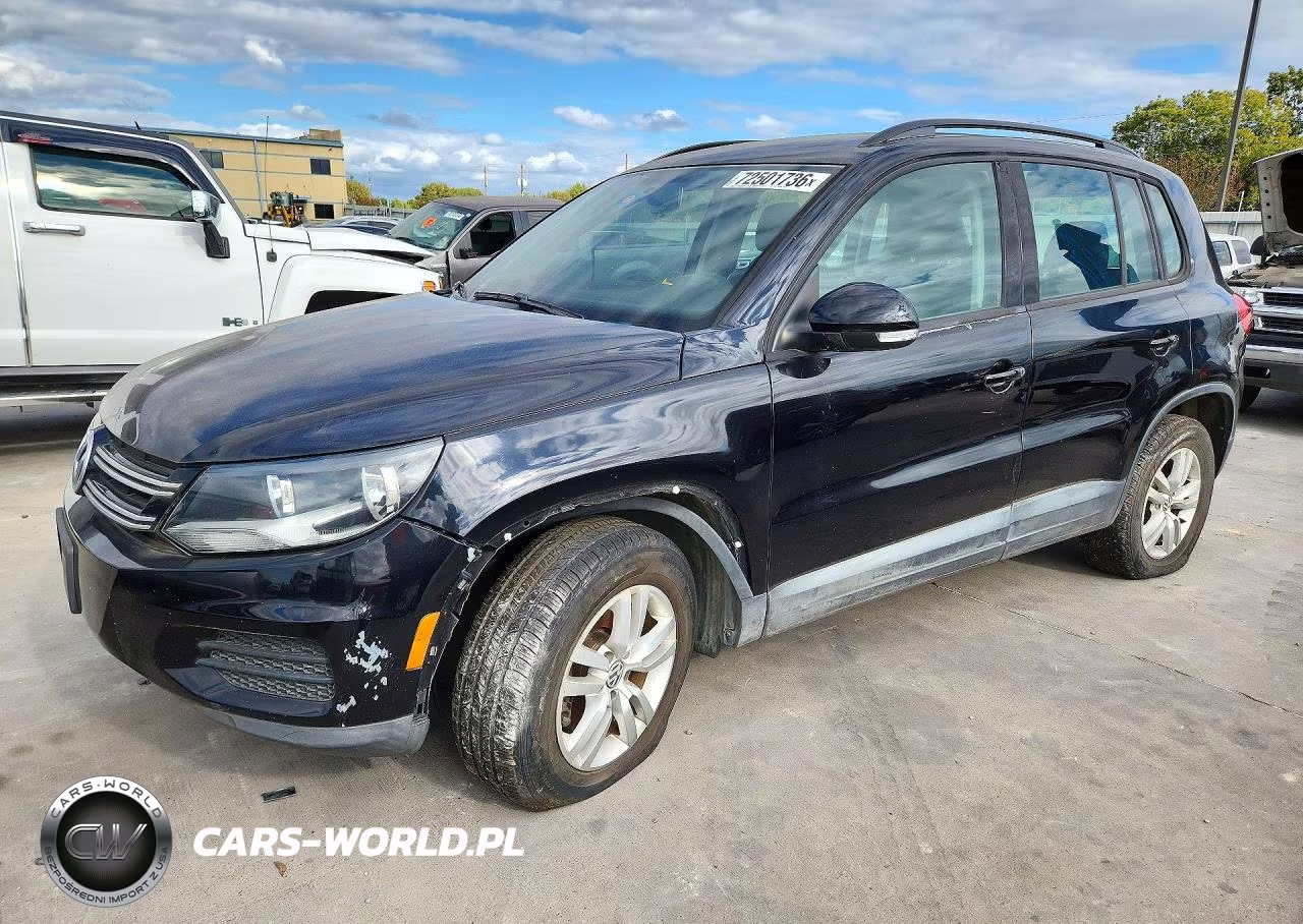 2015 Volkswagen Tiguan S VIN:WVGAV7AX6FW556874 - 1