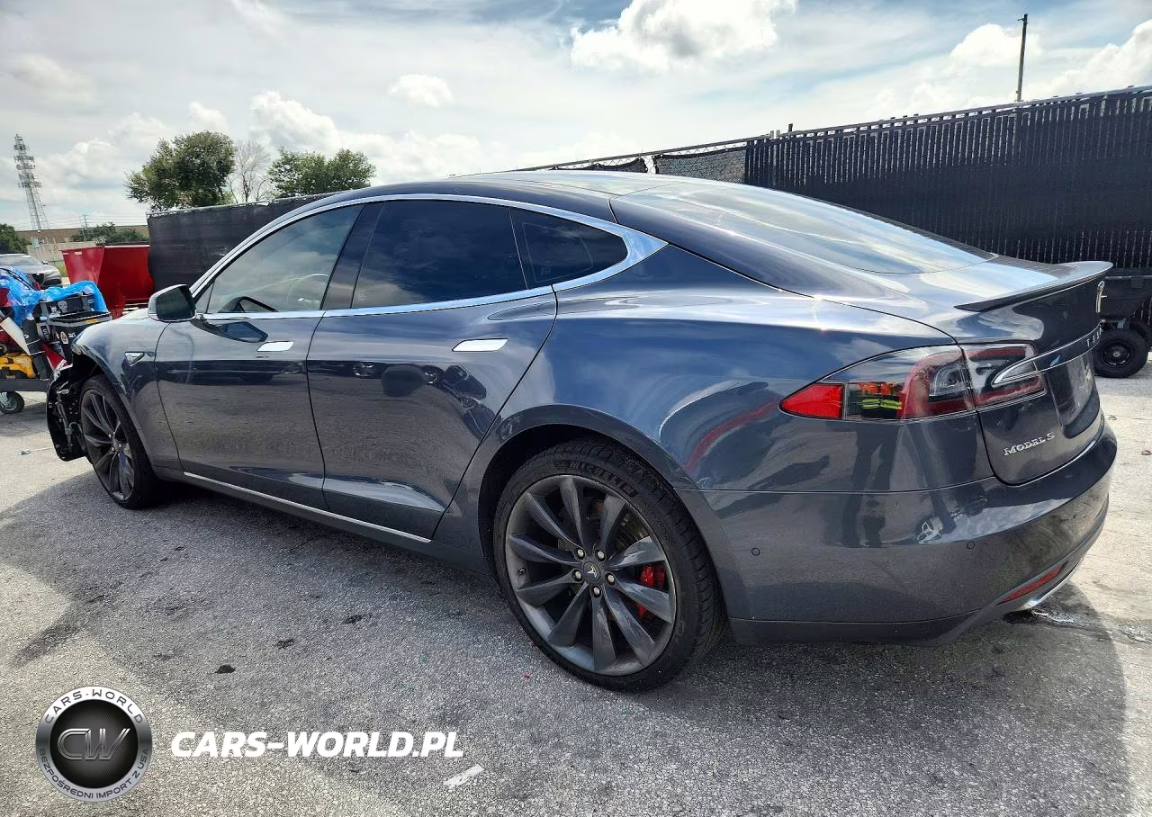 2014 Tesla Model S VIN:5YJSA1H11EFP59595 - 2