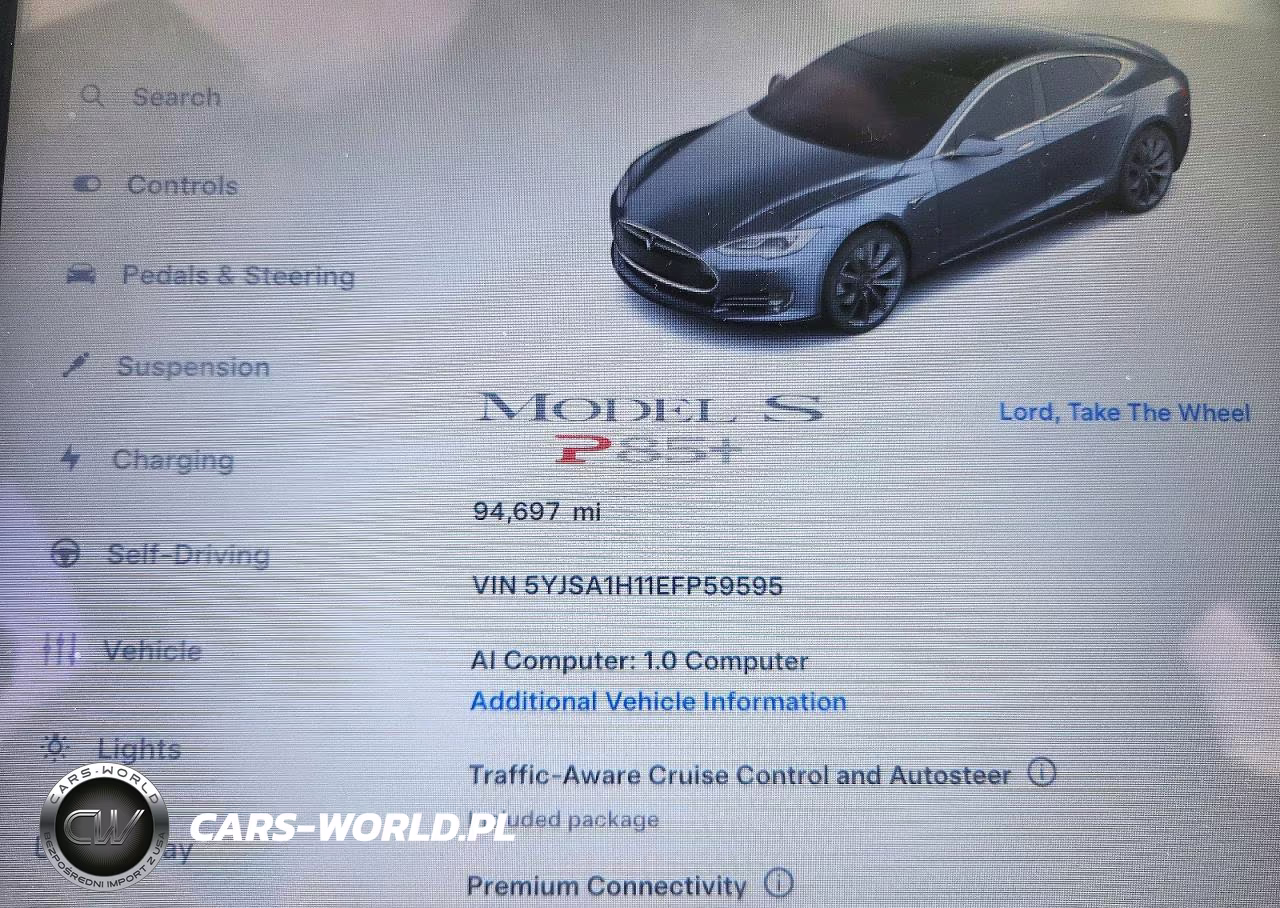 2014 Tesla Model S VIN:5YJSA1H11EFP59595 - 9