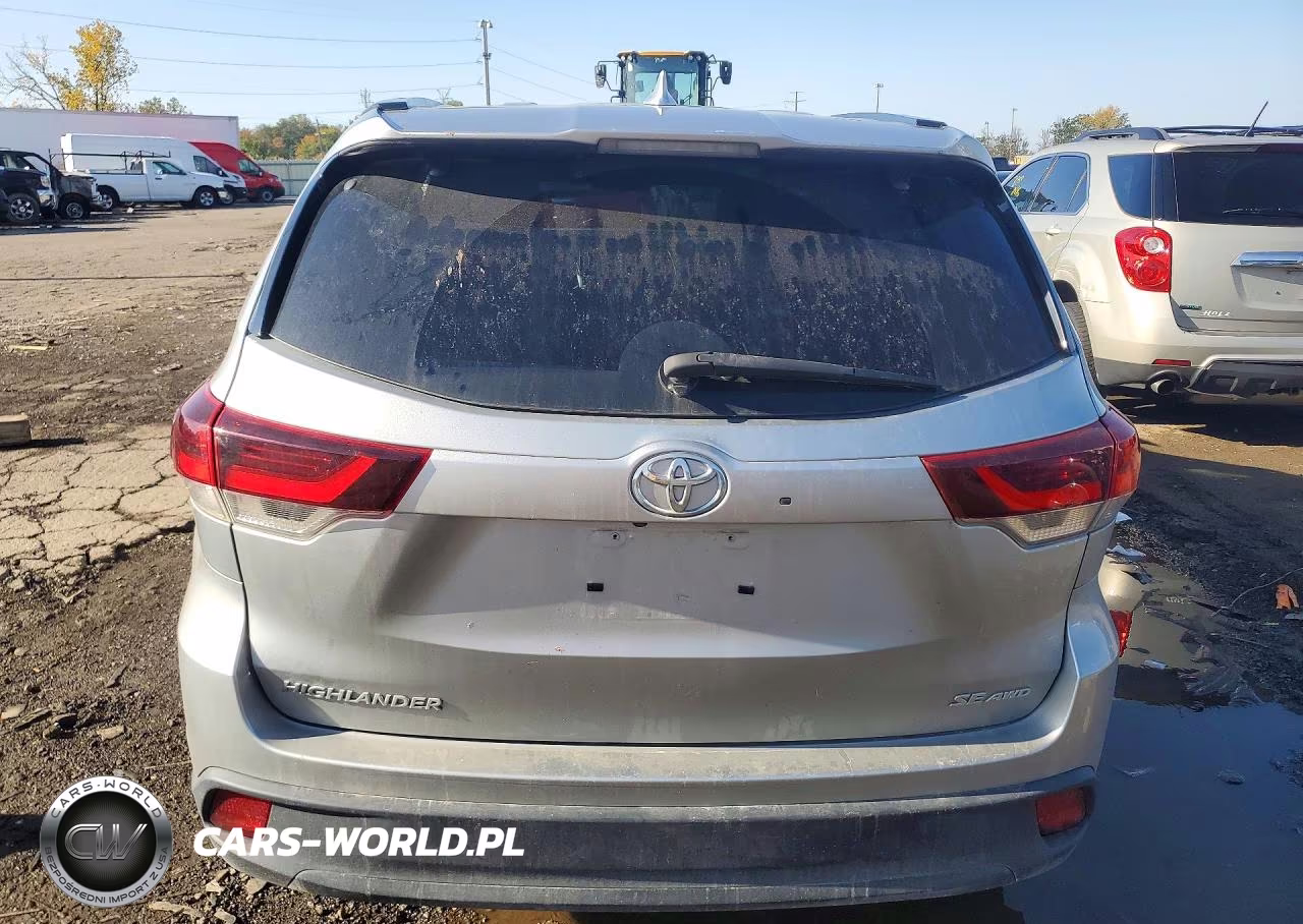 2019 Toyota Highlander Se VIN:5TDJZRFH1KS603986 - 6