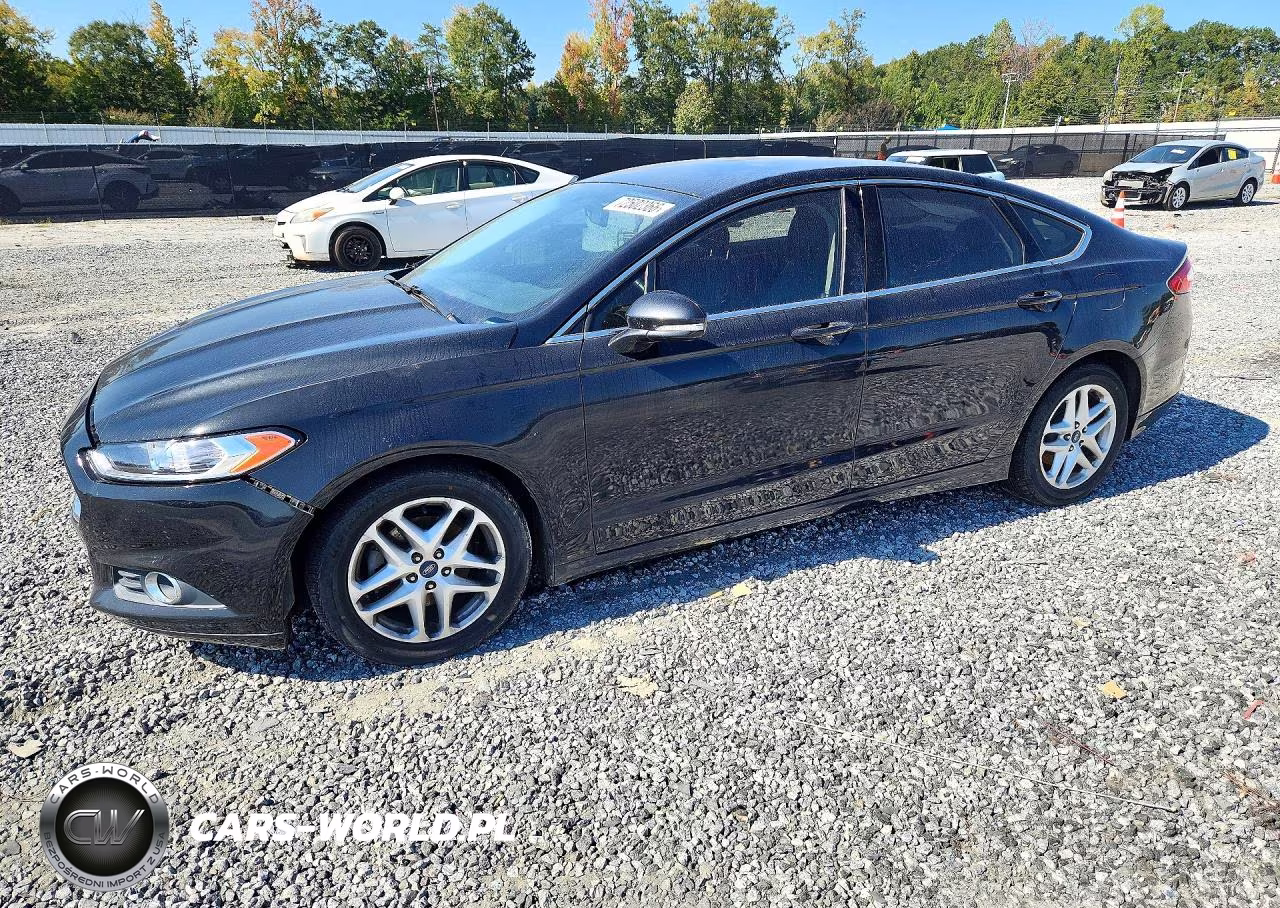 2014 Ford Fusion Se VIN:1FA6P0HD9E5390075 - 1