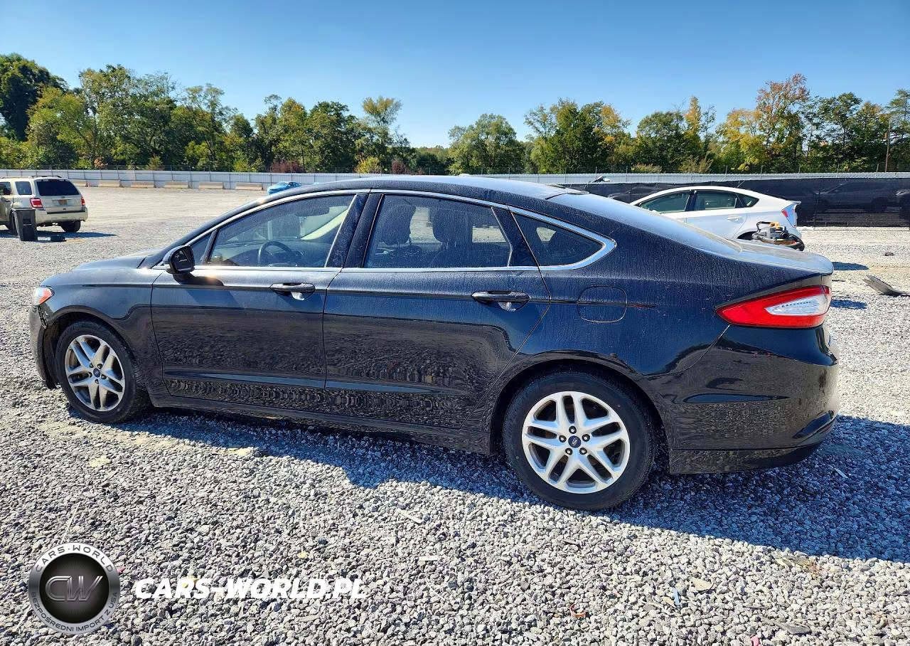 2014 Ford Fusion Se VIN:1FA6P0HD9E5390075 - 2