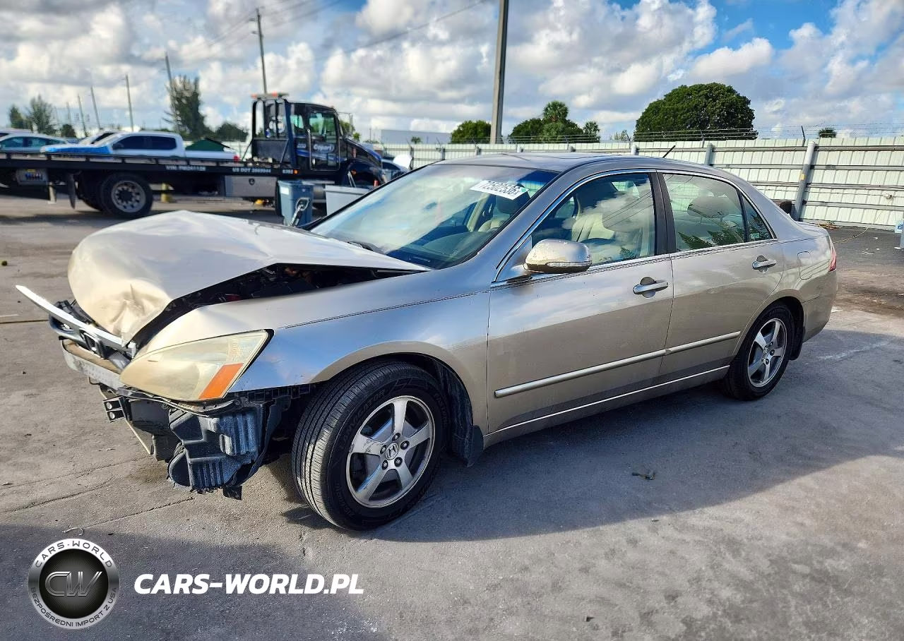 2006 Honda Accord Hybrid VIN:JHMCN36576C003809 - 1
