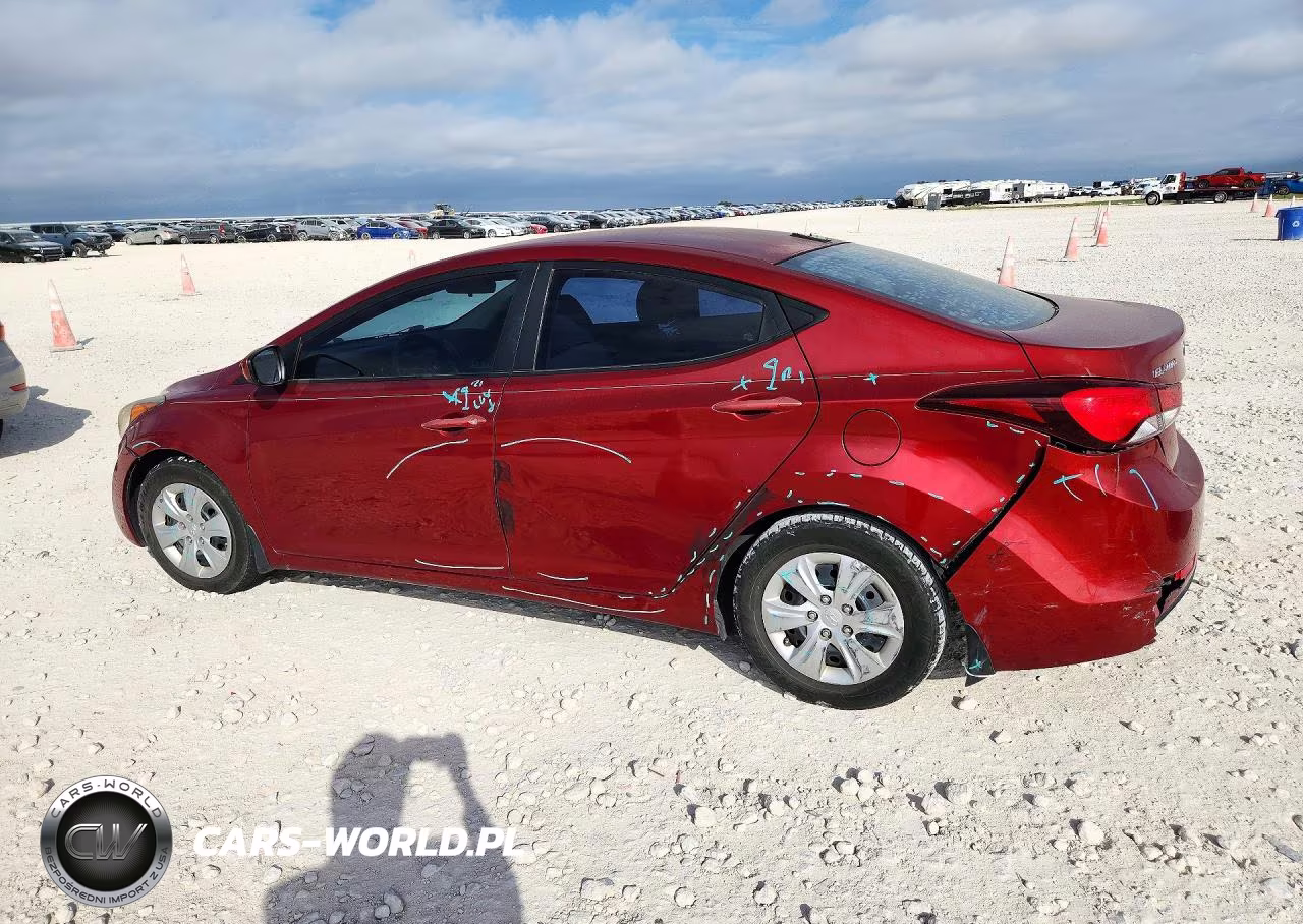 2016 Hyundai Elantra Se VIN:5NPDH4AE0GH791302 - 2