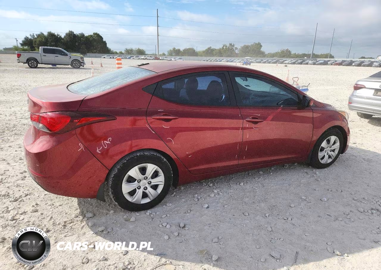 2016 Hyundai Elantra Se VIN:5NPDH4AE0GH791302 - 3