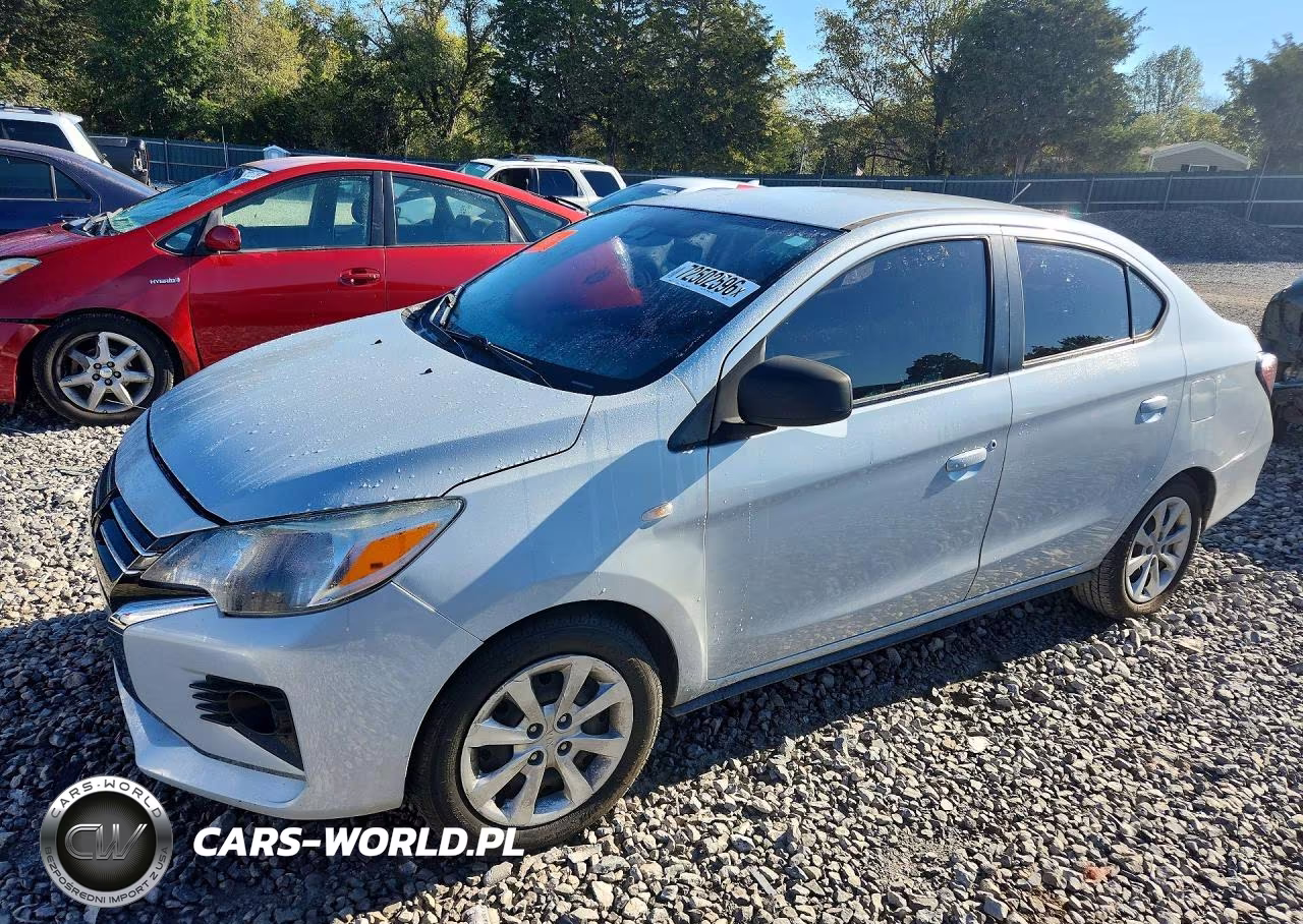 2021 Mitsubishi Mirage G4 Es VIN:ML32FUFJ8MHF06428 - 1