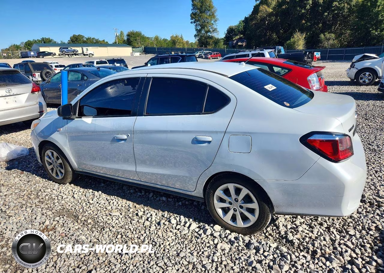 2021 Mitsubishi Mirage G4 Es VIN:ML32FUFJ8MHF06428 - 2