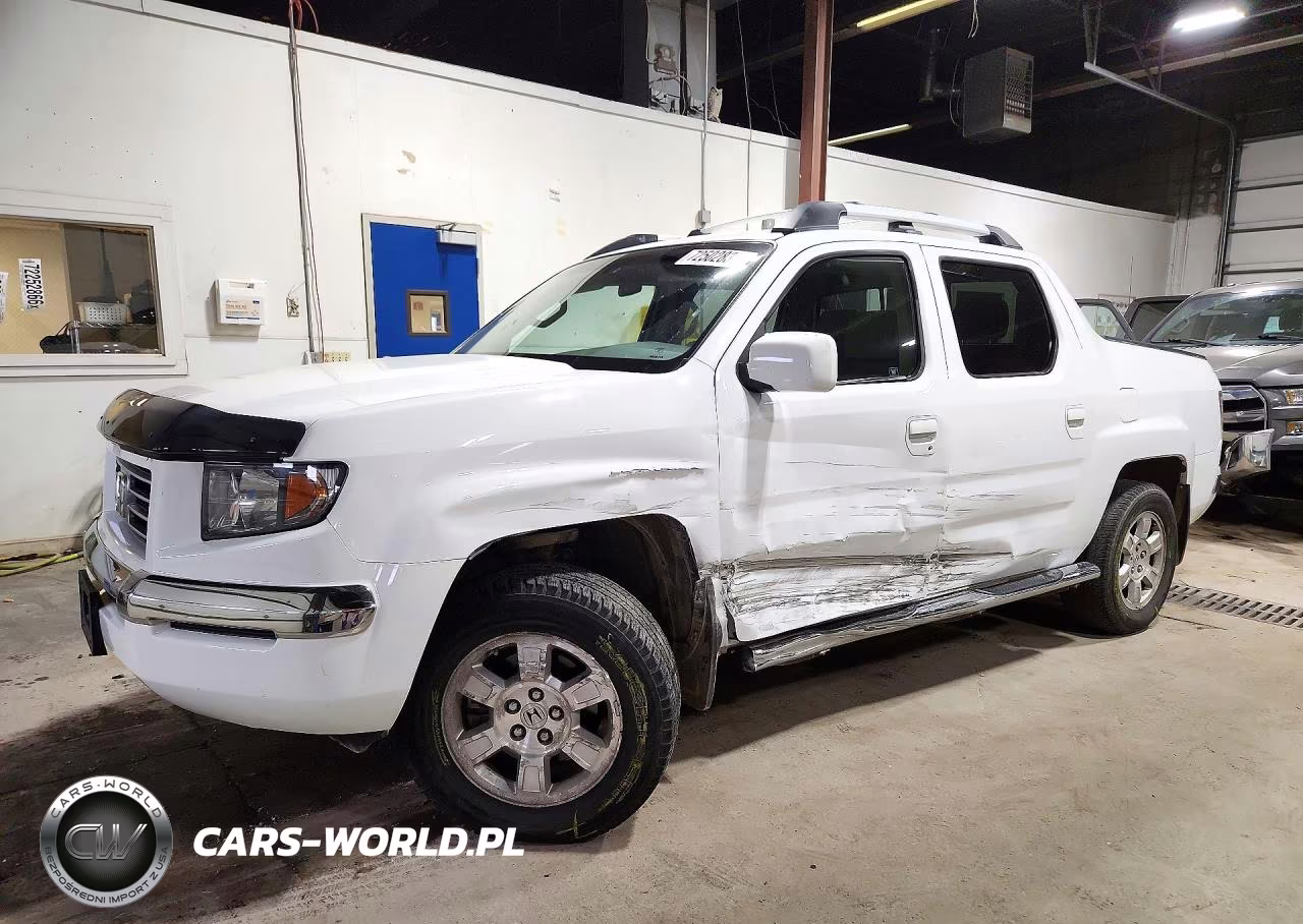 2008 Honda Ridgeline Rts VIN:2HJYK164X8H531948 - 1