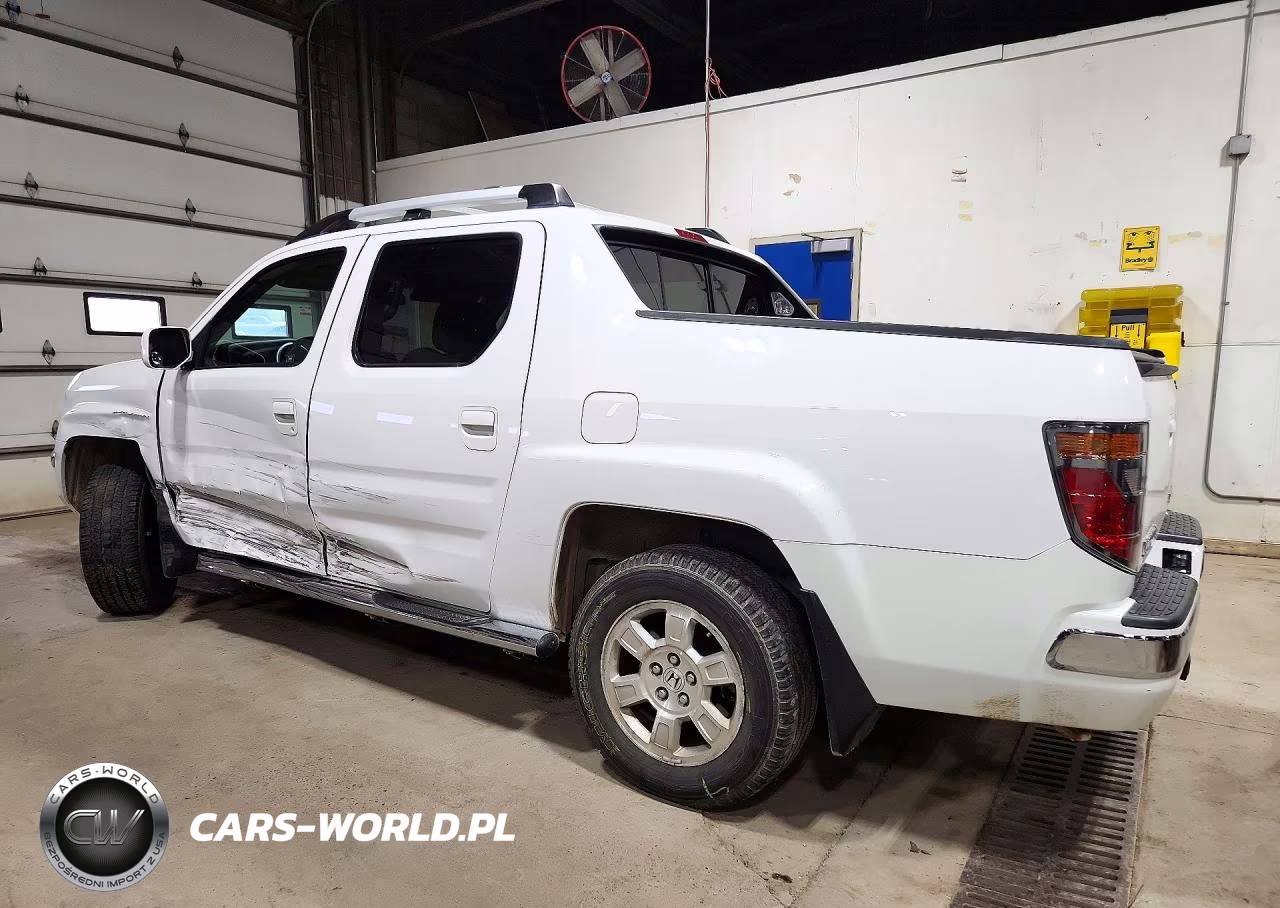 2008 Honda Ridgeline Rts VIN:2HJYK164X8H531948 - 2