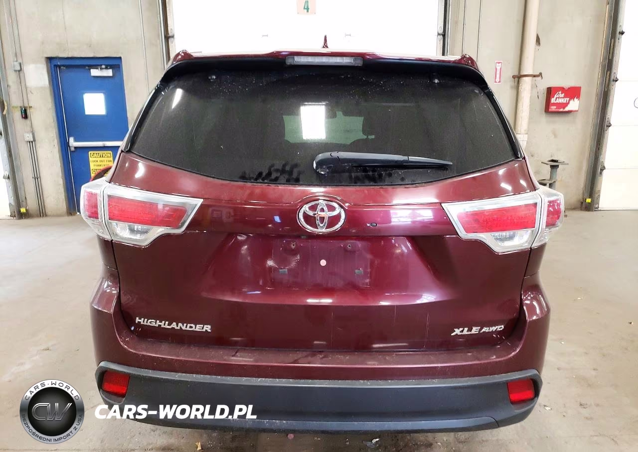 2016 Toyota Highlander Xle VIN:5TDJKRFH8GS327723 - 6