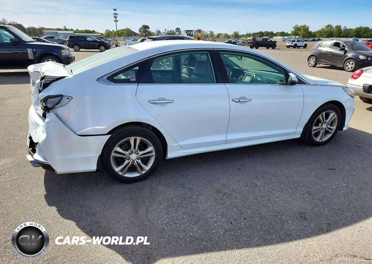 2019 Hyundai Sonata Sel VIN:5NPE34AF4KH816576 - 3
