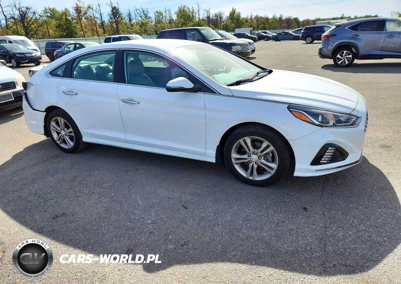 2019 Hyundai Sonata Sel VIN:5NPE34AF4KH816576 - 4