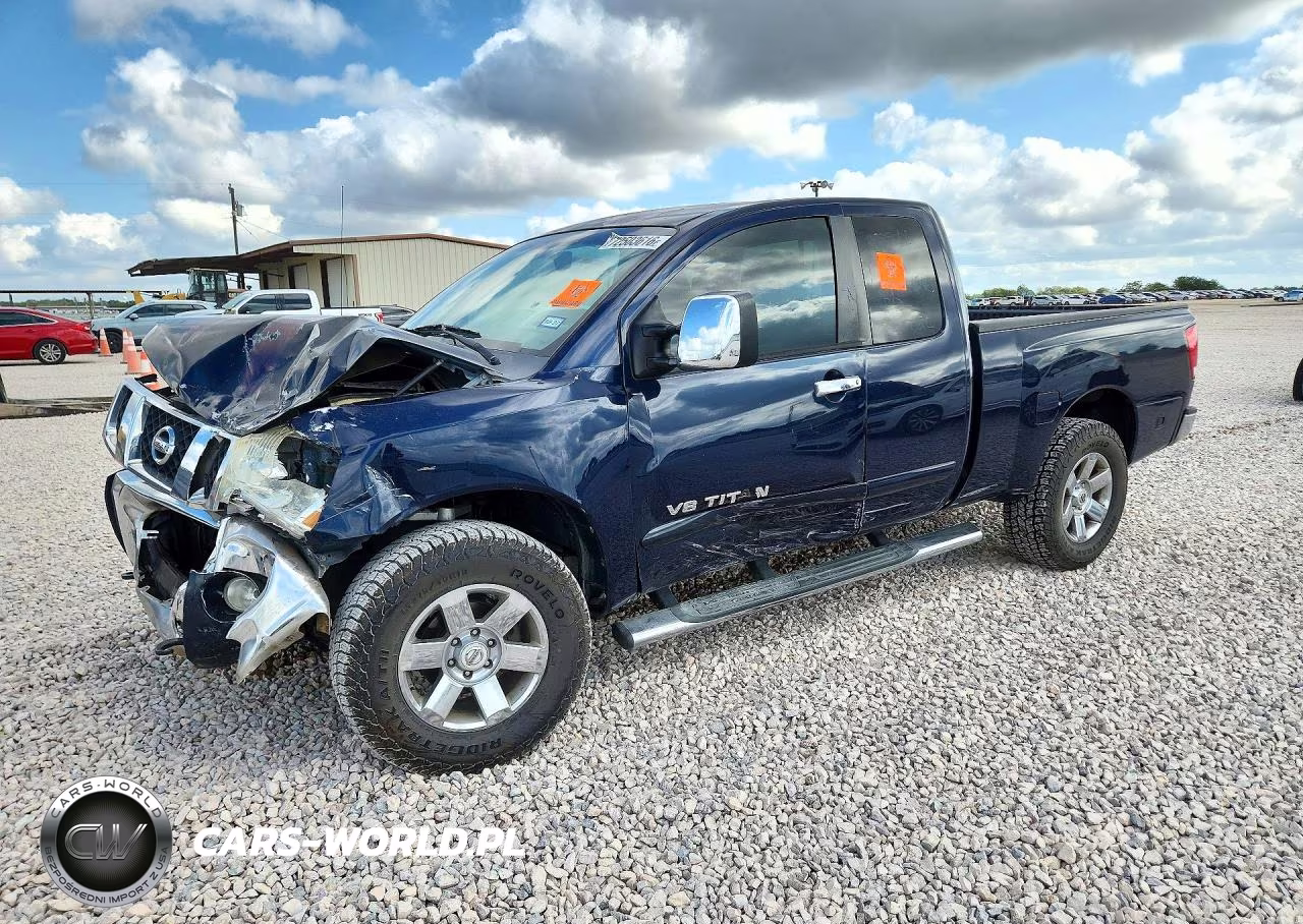 2006 Nissan Titan Xe Ffv VIN:1N6BA06A76N515513 - 1