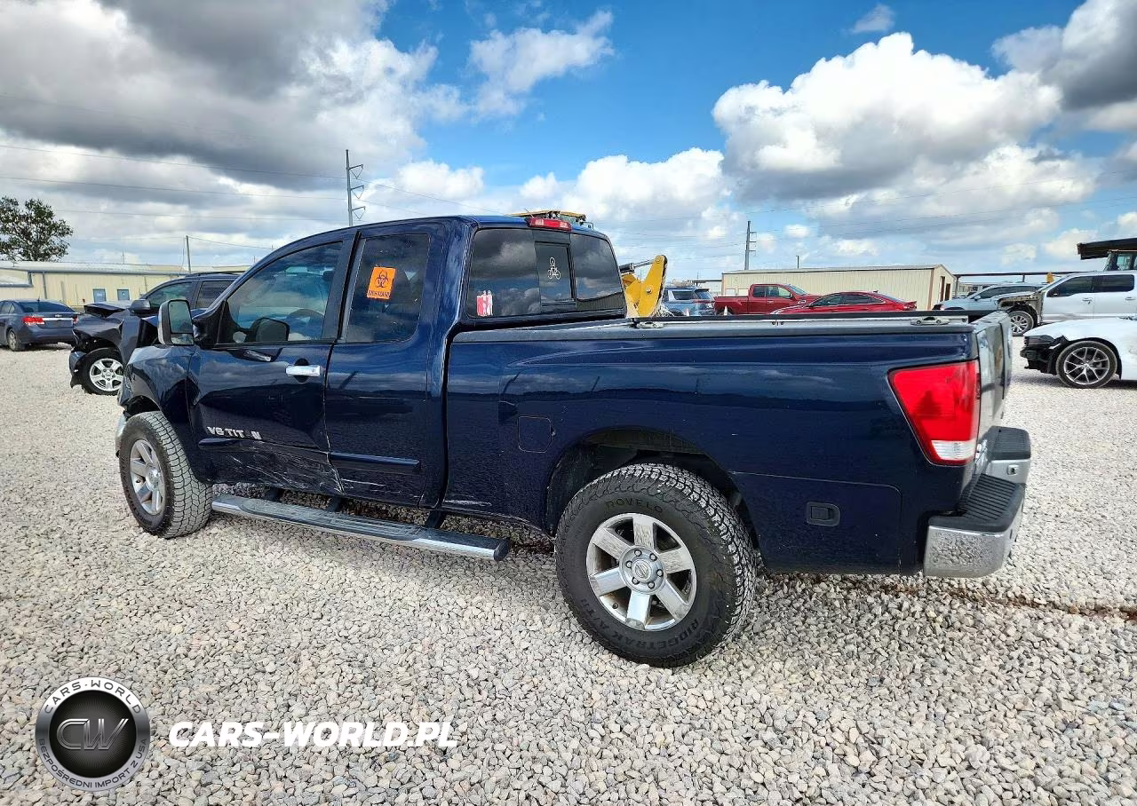 2006 Nissan Titan Xe Ffv VIN:1N6BA06A76N515513 - 2