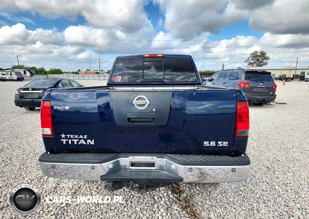 2006 Nissan Titan Xe Ffv VIN:1N6BA06A76N515513 - 6