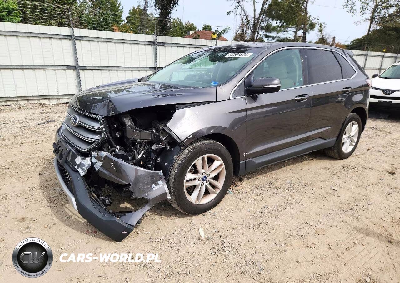 2017 Ford Edge Sel VIN:2FMPK4J83HBB76406 - 1
