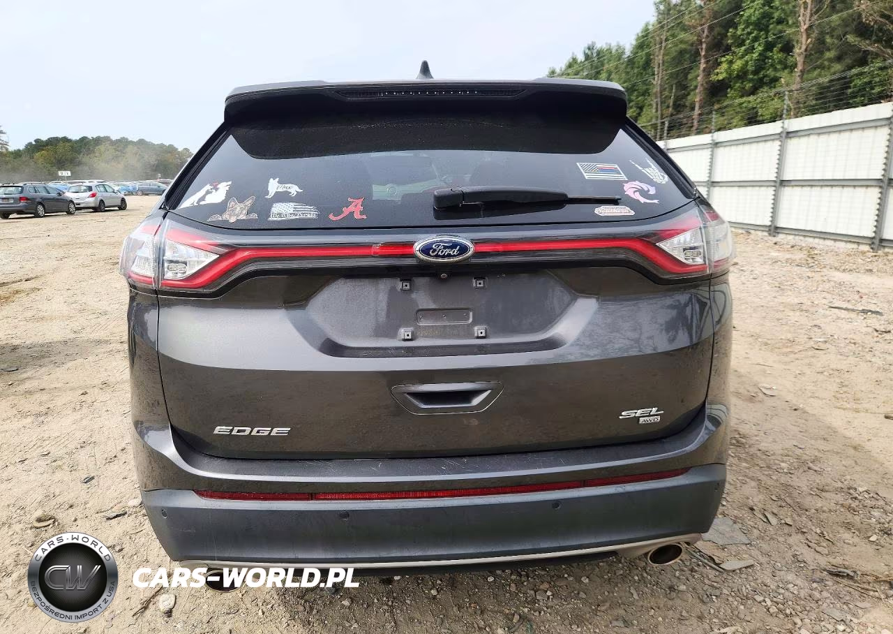 2017 Ford Edge Sel VIN:2FMPK4J83HBB76406 - 6