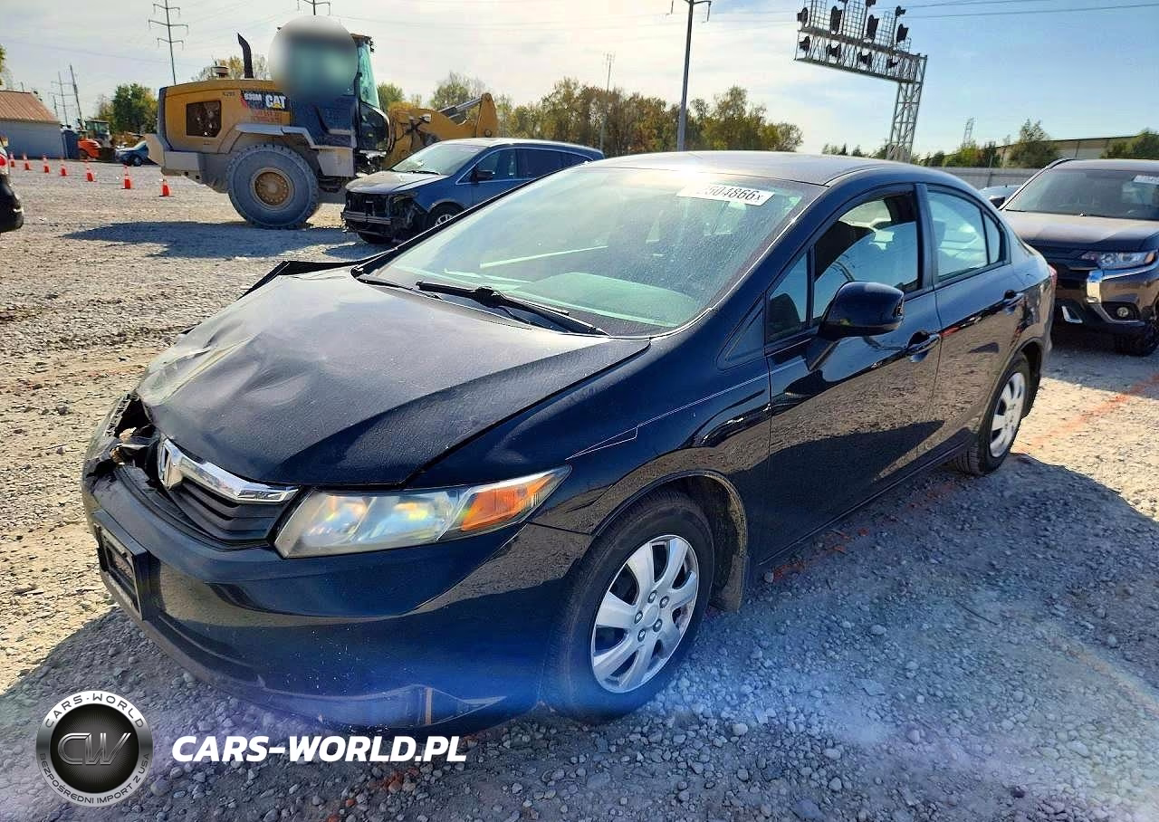 2012 Honda Civic Lx – zdjęcie 1 z 12