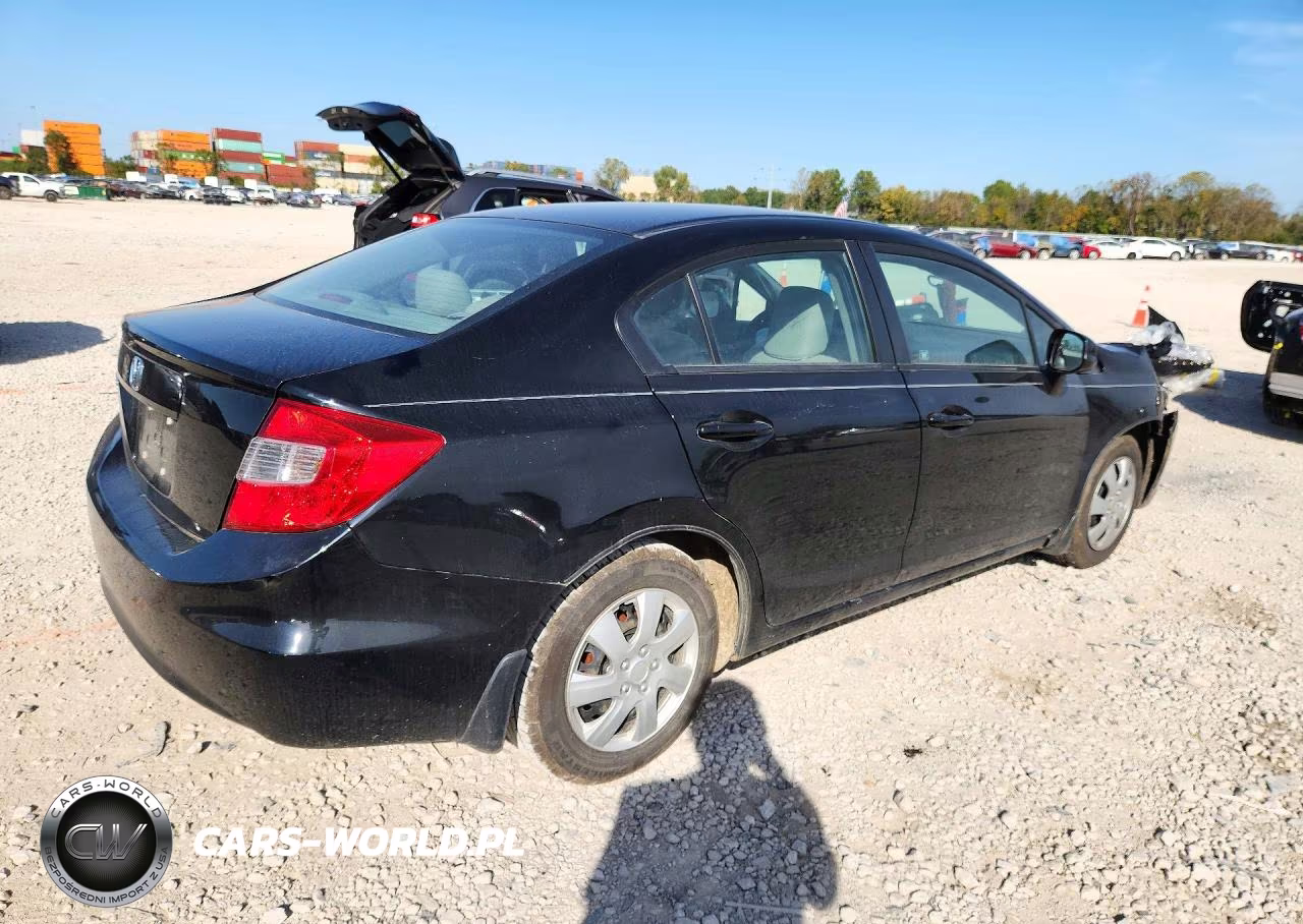 2012 Honda Civic Lx VIN:19XFB2F58CE033214 - 3