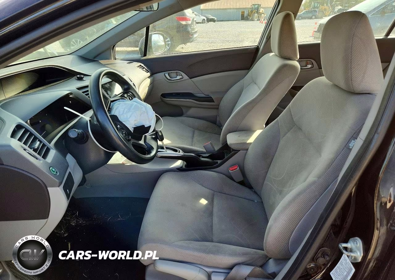 2012 Honda Civic Lx VIN:19XFB2F58CE033214 - 7