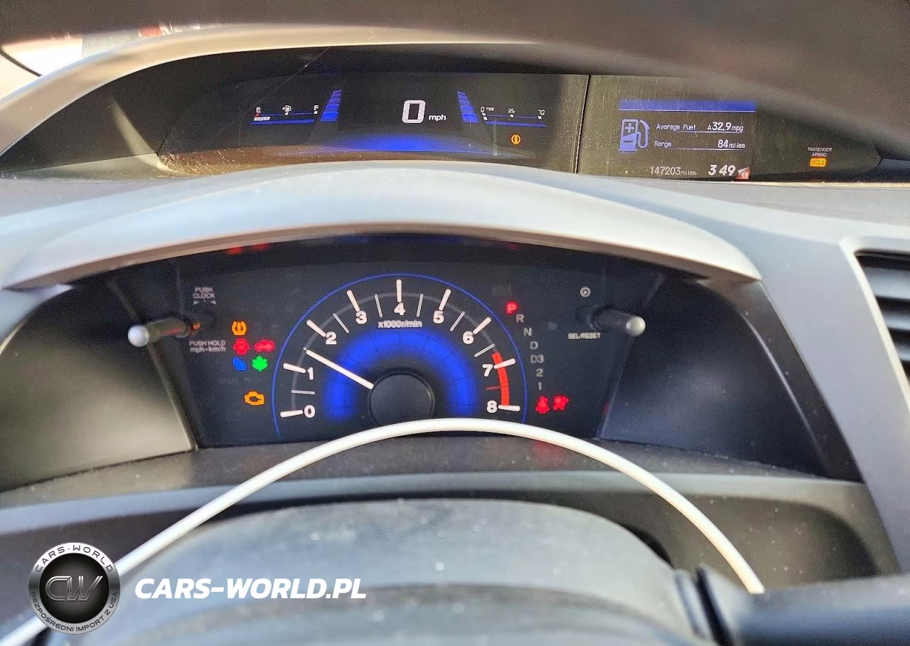 2012 Honda Civic Lx VIN:19XFB2F58CE033214 - 9