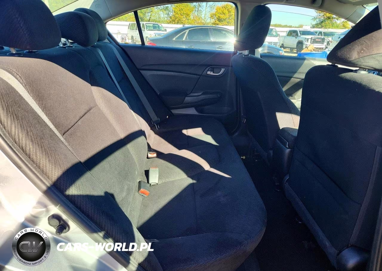 2013 Honda Civic Lx VIN:2HGFB2F54DH566846 - 10
