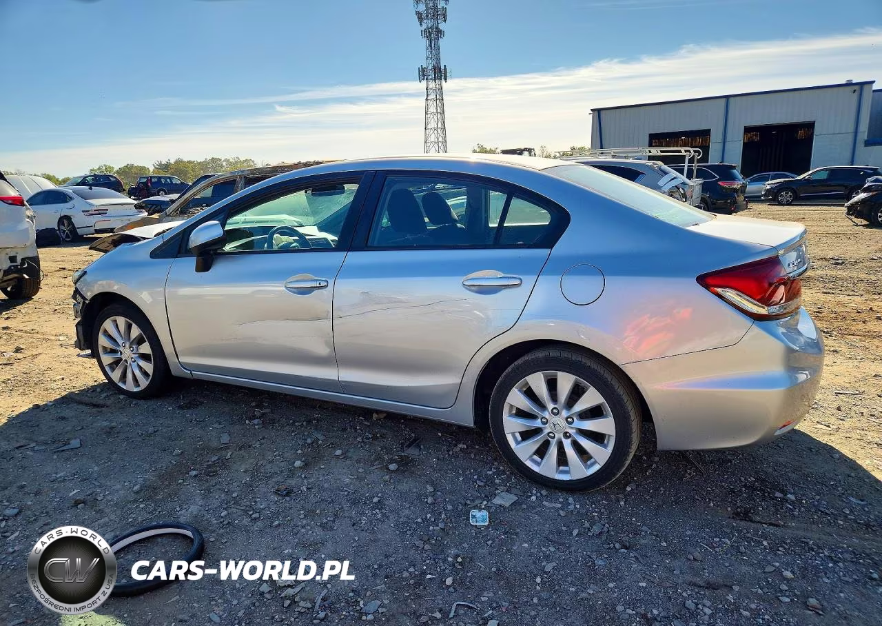 2013 Honda Civic Lx VIN:2HGFB2F54DH566846 - 2
