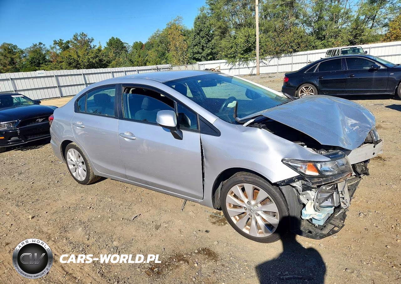 2013 Honda Civic Lx VIN:2HGFB2F54DH566846 - 4