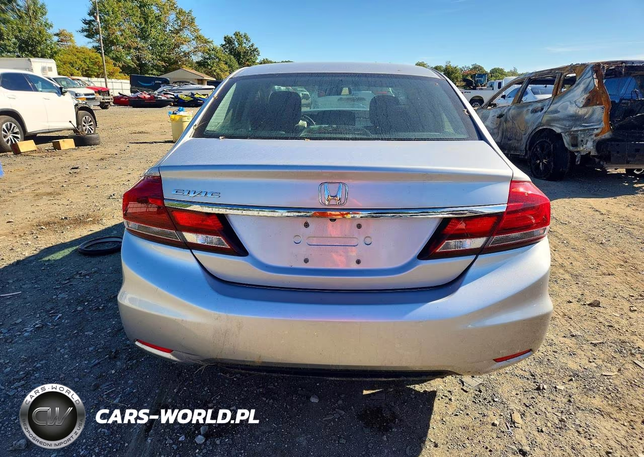 2013 Honda Civic Lx VIN:2HGFB2F54DH566846 - 6