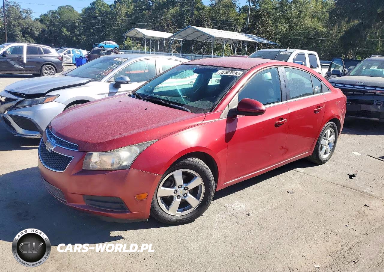 2011 Chevrolet Cruze Lt VIN:1G1PF5S98B7172463 - 1