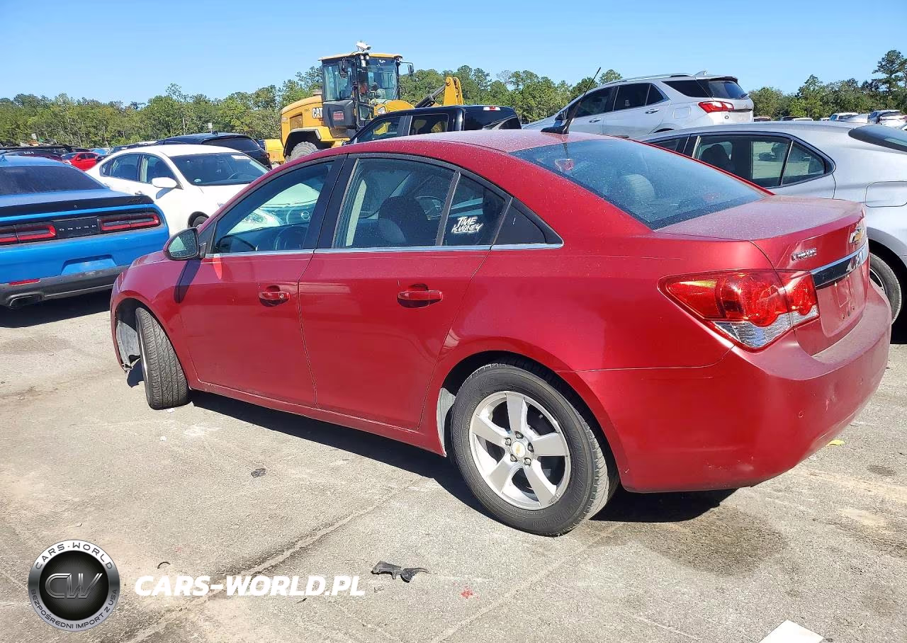 2011 Chevrolet Cruze Lt VIN:1G1PF5S98B7172463 - 2