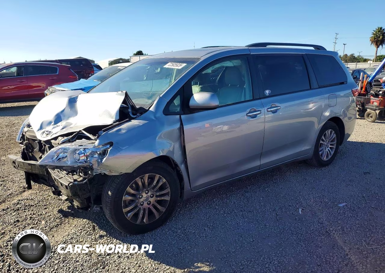 2015 Toyota Sienna Xle 8-Passenger VIN:5TDYK3DC7FS616061 - 1