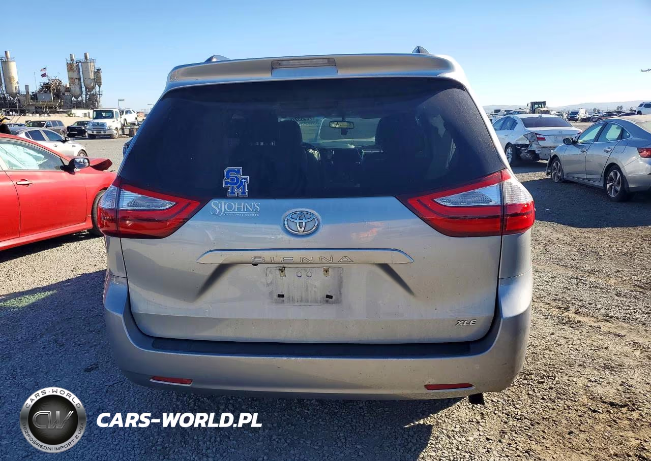 2015 Toyota Sienna Xle 8-Passenger VIN:5TDYK3DC7FS616061 - 6